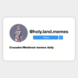 Holy Land Memes emblem Sticker